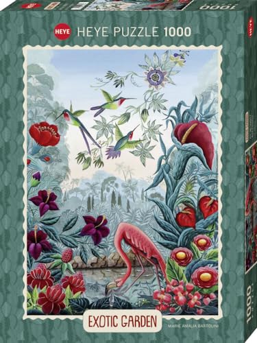 Heye Bird Paradise 1000 Teile Puzzle, Silver, Zilver von Heye