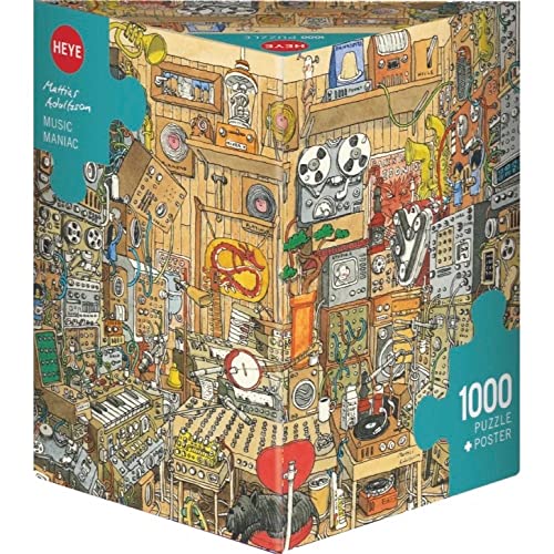 Heye Puzzle 1000 pièces : Music Maniac von HUCH!