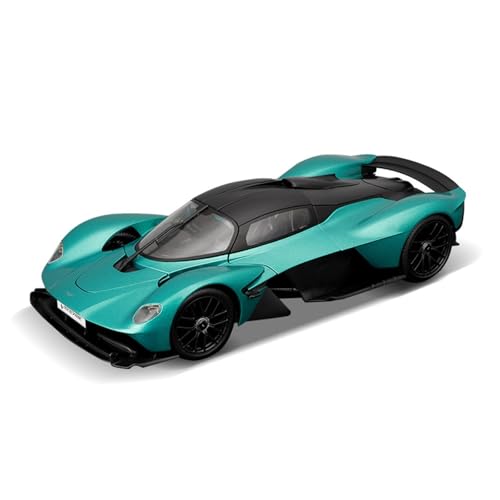 1 18 Für Aston Martin Valkyrie Sportwagenmodell Legierung Verziert Jungen Herren Spielzeug Memorial Collection Display 10 Zoll(Green) von HUGGES