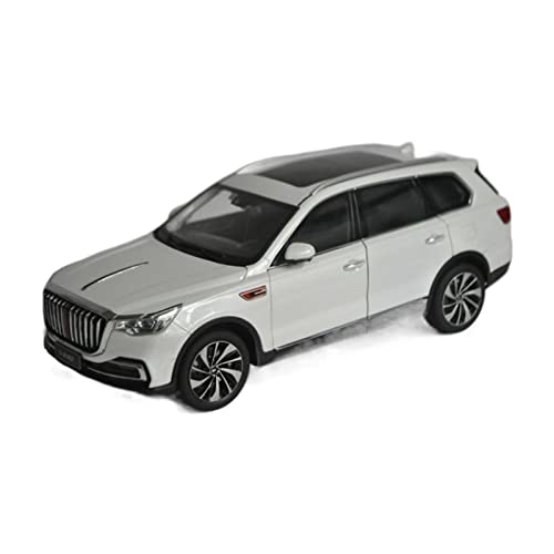 1 18 Für FAW Hongqi HS7 2019 Weiß SUV Simulation Metalllegierung Diecast Automodell Für Erwachsene Geschenk von HUGGES