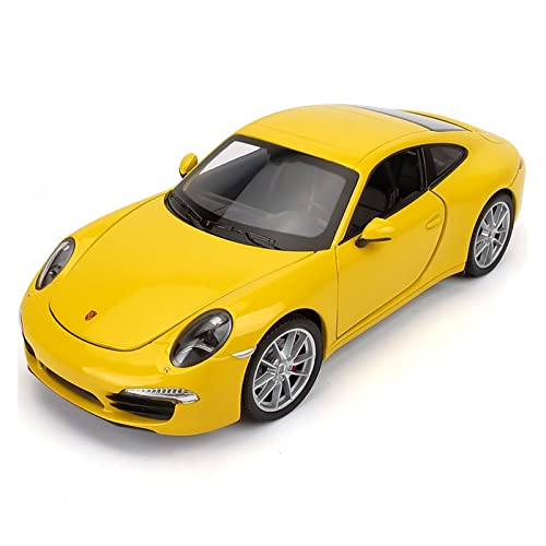 1 24 Static Diecast Für Porsche 911 Carrera S Simulation Sportwagen Modell Metall Fahrzeug Ornamente Geschenk von HUGGES
