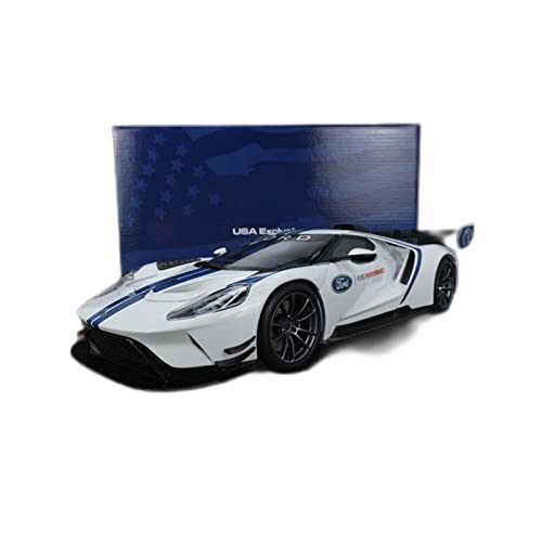 HUGGES 1 18 Diecast Legierung Für Ford GT MK II Simulation Sportwagen Modell Erwachsene Sammlung Souvenir Display von HUGGES