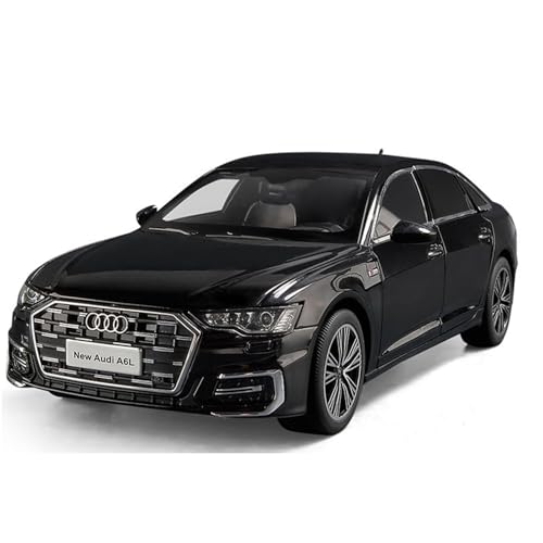 HUGGES 1 18 Für Audi A6L Simulation Legierung Auto Modell 28CM Dekorative Schreibtisch Ornamente Display Sammlung Von Erwachsenen Geschenke(Black) von HUGGES