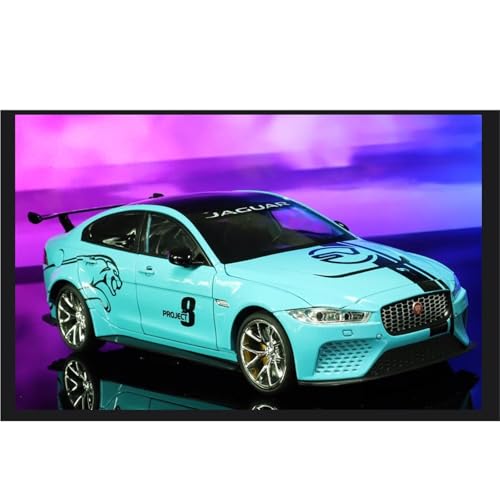 HUGGES 1 18 Für Jaguar XE SV Projekt 8 Simulation Legierung Auto Modell Dekoriert Schreibtisch Ornament Display Sammlung Von Geschenke Für Erwachsene(Blue) von HUGGES