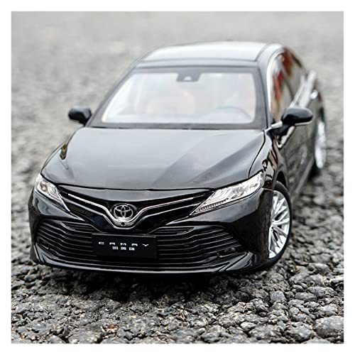 HUGGES 1 18 Für Toyota Der Achten Generation Camry Zinklegierung Diecast Automodell Als Bürodekoration(Schwarz) von HUGGES