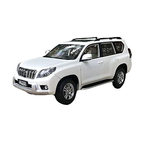 HUGGES 1 18 Für Toyota Land Cruiser Prado Diecast Auto Metalllegierung Simulation Modellauto Display Ornamente(A) von HUGGES