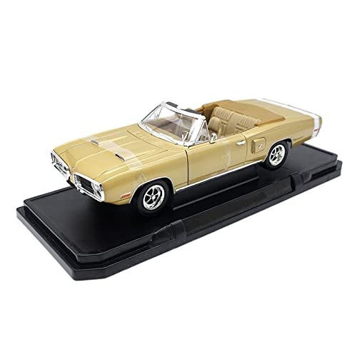 HUGGES 1 18 Passend Für Dodge Coronet R/T 1970 Alloy Model Car Adult Collection Souvenir Display Ornaments(A) von HUGGES