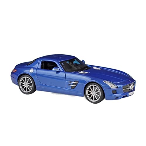 HUGGES 1 18 Passend Für Mercedes Benz SLS AMG Sports Alloy Static Alloy Die Casting Simulation Model Car Collection(A) von HUGGES