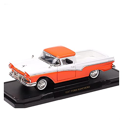 HUGGES 1 18 for 1957 Pickup Rancher Retro Simulation Auto Modell Sammlung Dekoration Geschenk Spielzeug Handwerk von HUGGES