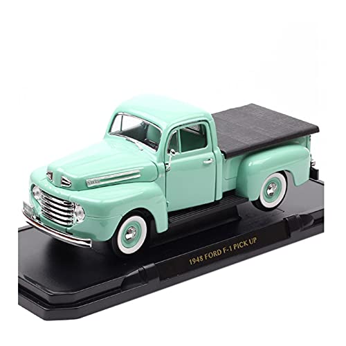 HUGGES 1 18 for Classic F1 Pickup 1948 Retro Truck Simulation Legierung Auto Modell Sammlung Geschenk Spielzeug Handwerk(Taglia unica) von HUGGES