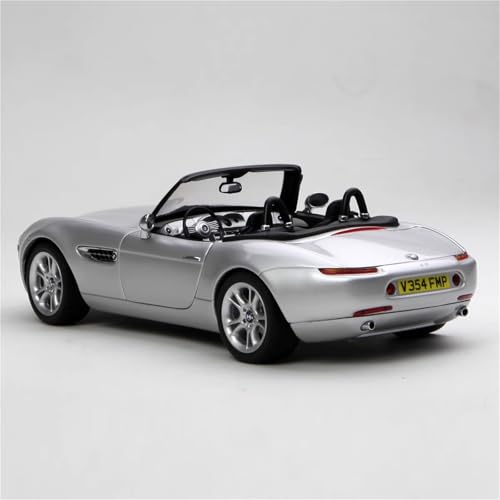 HUGGES 1 18 für BMW Z8 V354 FMP Cabrio Legierung Automodell Silber 24CM Herrenkollektion Geschenkdekoration Schreibtischkollektion Display von HUGGES