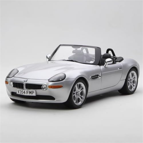 HUGGES 1 18 für BMW Z8 V354 FMP Cabrio Legierung Automodell Silber 24CM Herrenkollektion Geschenkdekoration Schreibtischkollektion Display von HUGGES