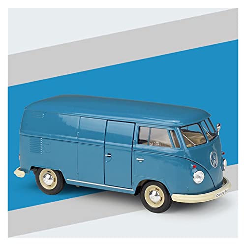 HUGGES 1 24 Diecast Für 1963T1 Bus Bus Van Simulation Legierung Automodell Spielzeug Geschenk Sammlung Handwerk(2) von HUGGES