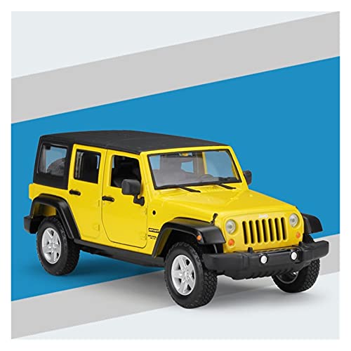 HUGGES 1 24 Für 2015 Jeep Wrangler Unlimited Edition Geländewagen Simulation Legierung Automodell Spielzeug Geschenk Sammlung Handwerk(2) von HUGGES