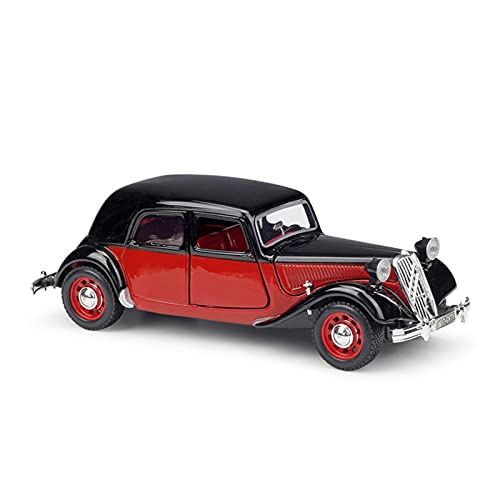 HUGGES 1 24 Für Citroen 1938 Citroen 15 CV TA Simulation Legierung Automodell Spielzeug Geschenk Sammlung Dekoration Handwerk von HUGGES