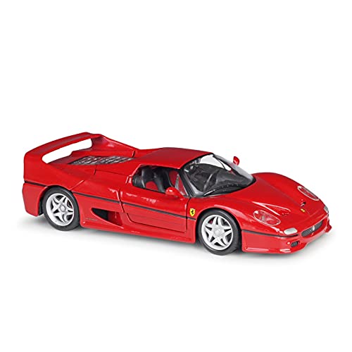 HUGGES 1 24 Für Ferrari F50 Sportwagen Simulation Legierung Diecast Automodell Spielzeug Erwachsene Geschenksammlung Handwerk von HUGGES