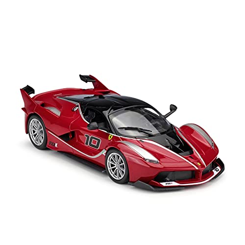 HUGGES 1 24 Für Ferrari FXX K Simulation Legierung Automodell Spielzeug Geschenk Sammlung Ornament Display Handwerk(Taglia unica) von HUGGES