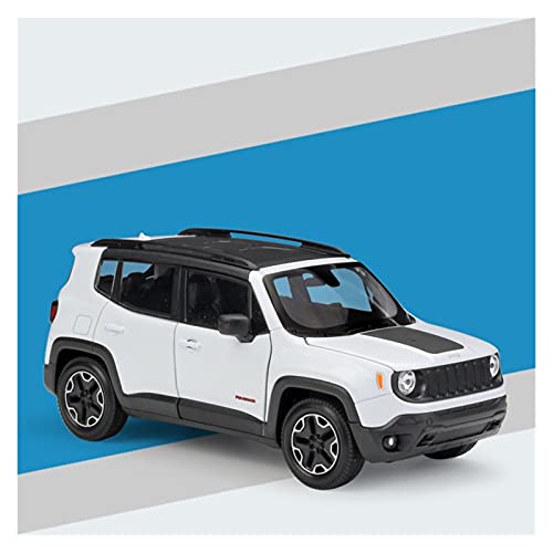 HUGGES 1 24 Für Jeep Freeman Renegade Trailhawk SUV Simulation Legierung Auto Modell Sammlung Geschenk Handwerk Spielzeugauto(2) von HUGGES