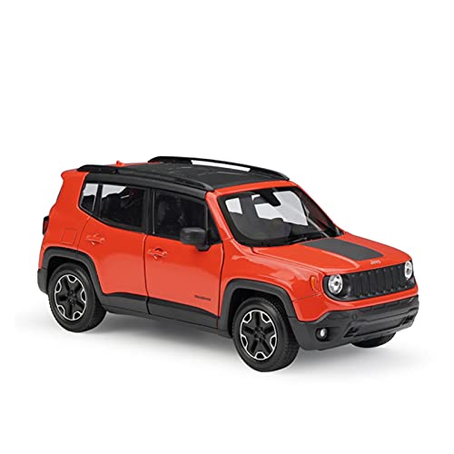 HUGGES 1 24 Für Jeep Freeman Renegade Trailhawk SUV Simulation Legierung Auto Modell Sammlung Geschenk Handwerk Spielzeugauto(Taglia unica) von HUGGES