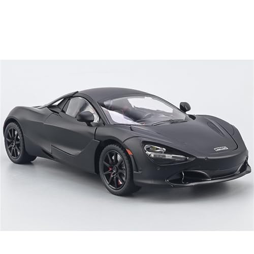 HUGGES 1 24 Für McLaren 720S 2017 Sportwagenmodell Legierung Verziert Jungen Und Mädchen Spielzeugsammlung Gedenksammlung Display 8 Zoll(Black) von HUGGES