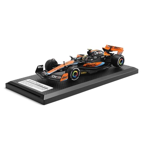 HUGGES 1 24 Für McLaren MCL60 Legierung Racing Slider Auto Modell Dekoriert Schreibtisch Display Spielzeug Sammlung 23CM Orange von HUGGES