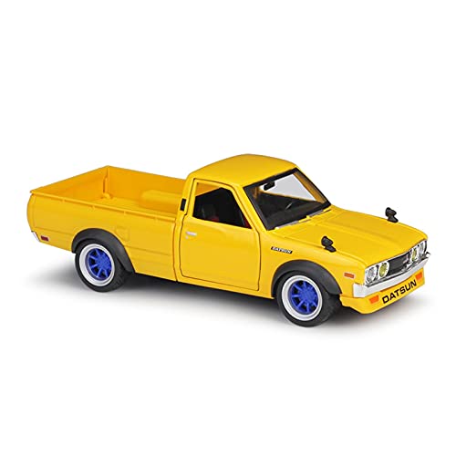 HUGGES 1 24 Für Modified Tokyo Drift 1973 Datsun 620 Pick-up-Legierung Automodell Spielzeug Geschenksammlung Dekoration Handwerk von HUGGES