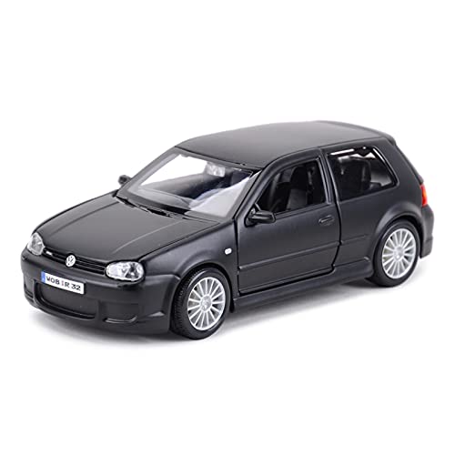 HUGGES 1 24 Für Volkswagen Golf R32 Alloy Diecast Pull Back Automodell Mit Sound Und Licht Für Erwachsenes Geschenk von HUGGES