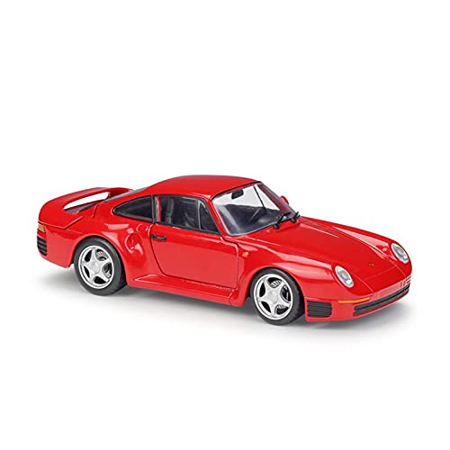 HUGGES 1 24 Simulationslegierung Für Porsche 959 Sportwagen Modell Druckguss Fahrzeug Spielzeug Geschenk Sammlung Handwerk(Taglia unica) von HUGGES