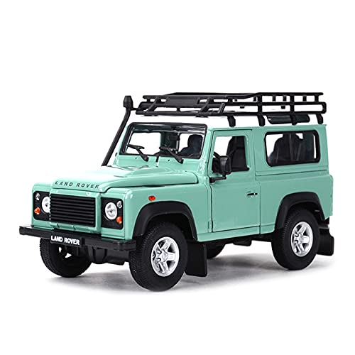 HUGGES 1 24 for Defender SUV Simulation Legierung Statische Diecast Fahrzeugsammlung Geschenk Modellauto Spielzeug Handwerk(Taglia unica) von HUGGES