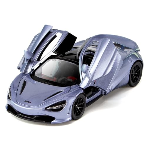 HUGGES 1 32 Für McLaren 720S Automodell Legierung Dekoriert Schreibtisch Zimmer Jungen Spielzeug Souvenir Sammlung Display 16CM(Green) von HUGGES