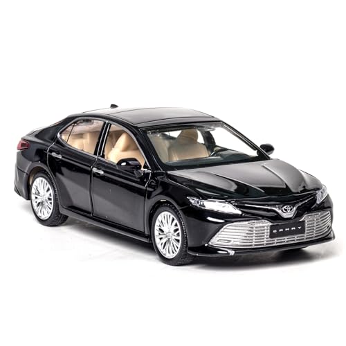 HUGGES 1 32 Für Toyota Camry Legierung Auto Modell 14,5 cm Dekoriert Schreibtisch Ornamente Souvenir Spielzeug Sammlung Jungen(Black) von HUGGES