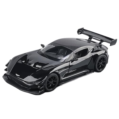 HUGGES 1 32 für Aston Martin Cabrio Automodell Legierungsverkleidung dekoriert Jungen und Mädchen Spielzeugsammlung Gedenk 14,5 cm(Black) von HUGGES