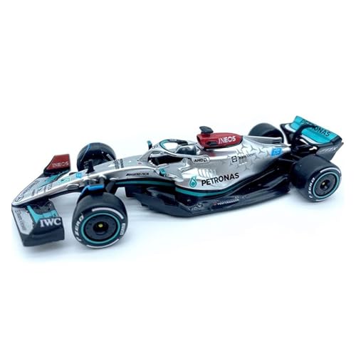 HUGGES 1 43 F1 Auto Modell Für Mercedes Ferrari Scuderia SF21 RB16B W12E Metalldruckguss Verstappen Sammlerstücke(15) von HUGGES