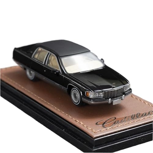 HUGGES 1 64 für Cadillac Fleetwood 1993 Legierung Automodell dekoriert Schreibtisch Display Souvenir Männer Jungen Sammlung Spielzeug(Black) von HUGGES