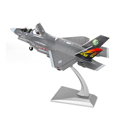 HUGGES 1 72 Für Marine Corps F35B Flugzeugträger Kampfflugzeug Modell Erwachsene Kinder Spielzeug Display von HUGGES