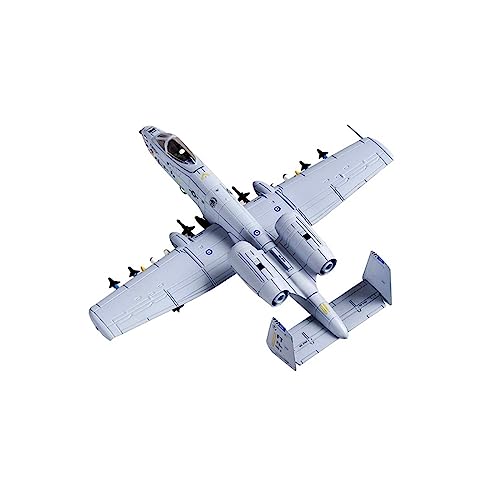 HUGGES 1: 100 Passend Für A-10 Metal Alloy Diecast Simulation Fighter Model Fertige Raumdekoration(B) von HUGGES