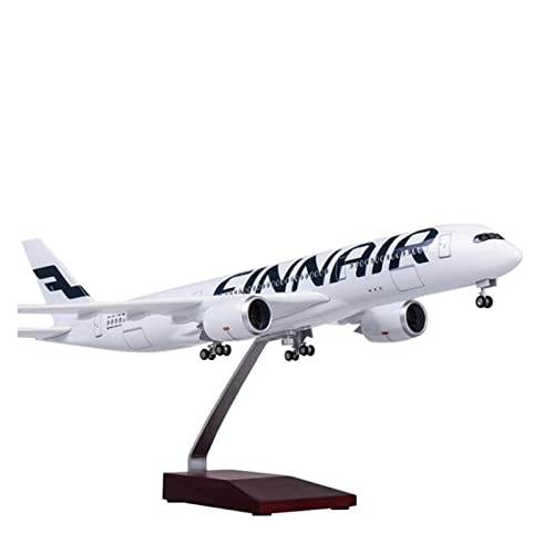 HUGGES 1: 142 Für Airbus A350 W Licht- Und Raddruckguss-Harzflugzeug Für Die Sammlung Von Geschenken Für Erwachsene 47 cm(Without Light) von HUGGES