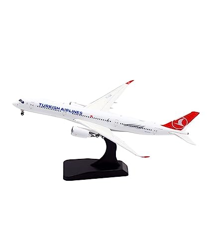 HUGGES 1: 200 Für B 777-200 Metall-Druckguss-Legierung, Simulation, Flugzeugmodell, Fertige Ornamente, Geschenke Für Erwachsene von HUGGES