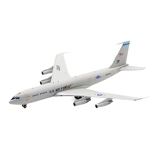 HUGGES 1: 200 Für Boeing 707 Statisch Druckguss Metalllegierung Flugzeugmodellsammlung Souvenir Ornamente Geschenk von HUGGES