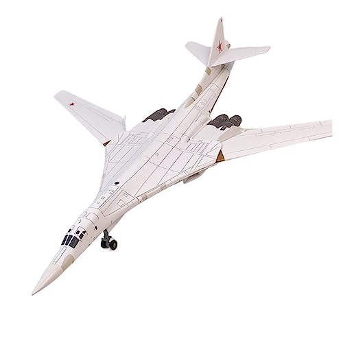 HUGGES 1: 200 Für Tu-160 White Swan Strategischer Nuklearbomber Militärkampfflugzeugmodell Für Sammeln Von Geschenken von HUGGES