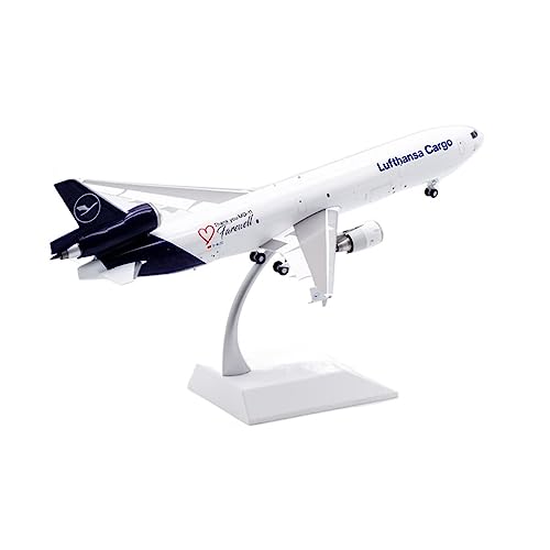 HUGGES 1: 200 Passend Für MD-11F Frachtflugzeugsimulation Diecast Aircraft Model Metal Adult Collection Ornaments von HUGGES