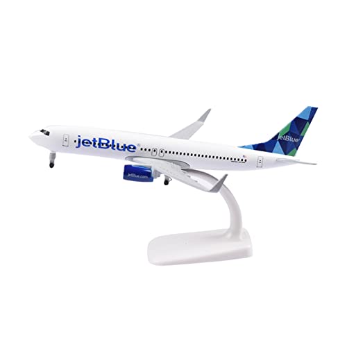 HUGGES A380 20 cm for Jetblue Airlines B737 Flugzeug Druckguss Metall Flugzeugmodell Geschenk Geschenk von HUGGES