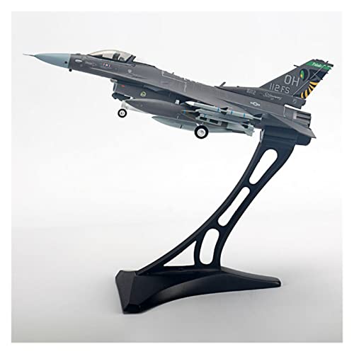 HUGGES A380 Die Cast Metal Alloy for F16 Model 1 72 Scale F-16C Aircraft Fighter Model Toy Collectible(B) von HUGGES