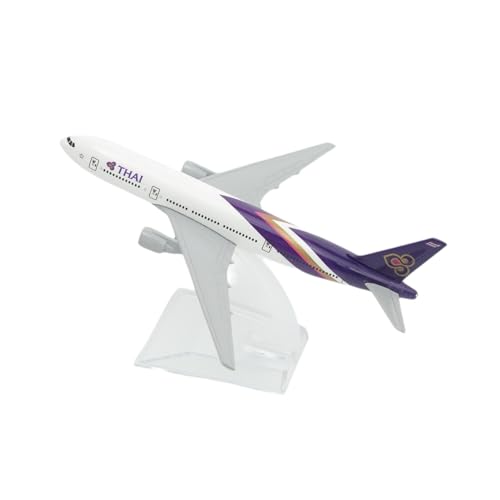 HUGGES A380 Thai Bangkok Airlines Fish A320 Aircraft Alloy Diecast Model 15cm Aviation Souvenir(B) von HUGGES