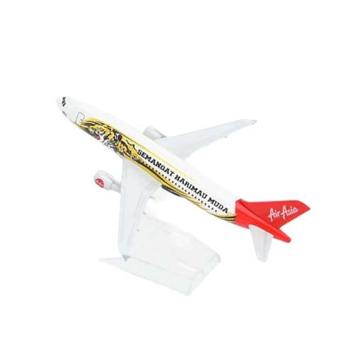 HUGGES Air Asia A320 Aircraft Alloy Diecast Model 15cm Aviation Collectible Miniature Souvenir(H) von HUGGES