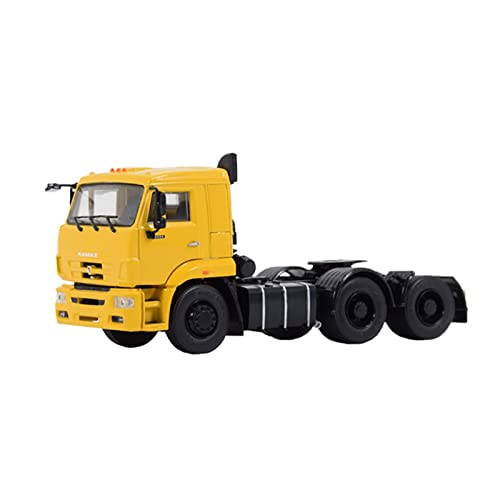 HUGGES Diecast 1 43 Für Russland KAMAZ-6460 Truck Trailer Alloy Car Model Collectibles Gifts Display von HUGGES