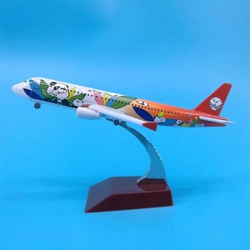 HUGGES Flugzeugmodell, Legierungssimulation, 16 cm, geeignet für Sichuan Airlines, geeignet für Airbus A320, Simulation, bemalte Miniatur-Schreibtischdekoration HUGGES Flugzeugmodell, Legierungssimulation, 16 cm, geeignet für Sichuan Airlines, geeignet für Airbus A320, Simulation, bemalte Miniatur-Schreibtischdekoration von HUGGES