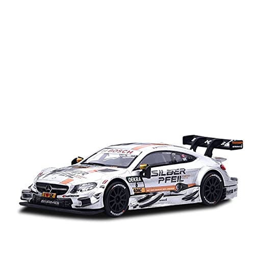 HUGGES Für 1 43 C63-AMG DTM Simulation Finale Legierung Zurückziehen Rennmodell Kinder Geschenk Sammlung Dekoration(B) von HUGGES