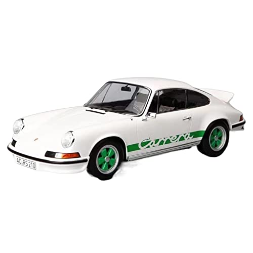 HUGGES Für 1973 Porsche 911 RS 127512 - Weißmetall Druckguss Modellauto 1 18 von HUGGES