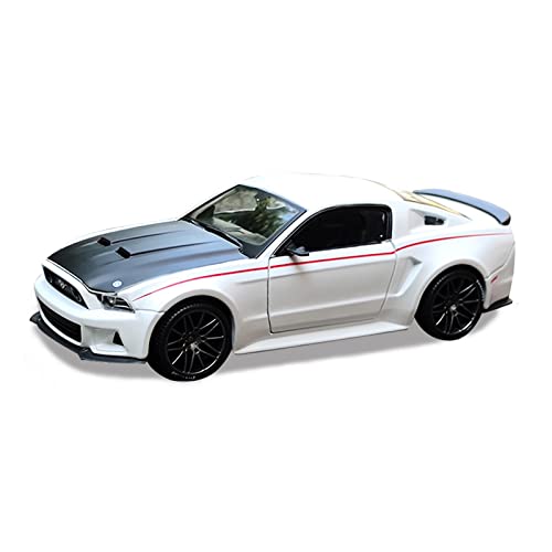 HUGGES Für Ford Mustang GT 1 24 Klassische Simulationslegierung Sportwagenmodell Ornamente Geschenk von HUGGES